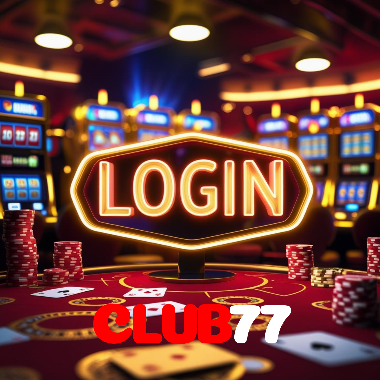 Login no CLUB77