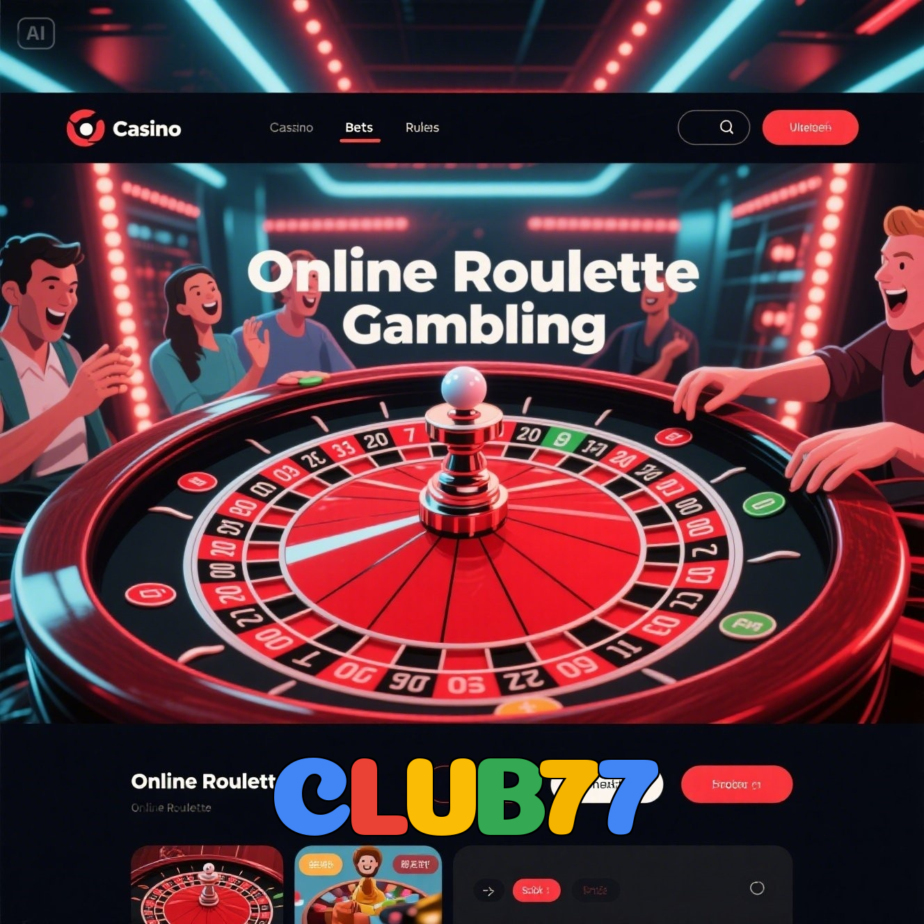 Login no CLUB77