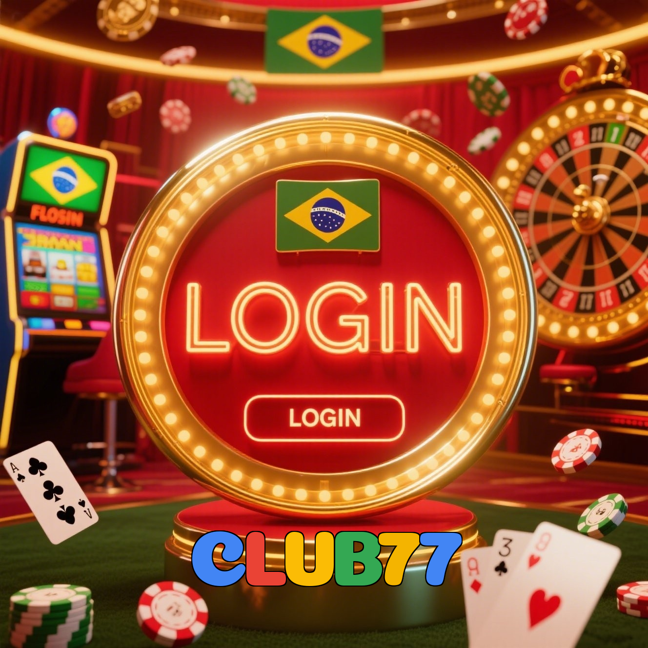 Login no CLUB77