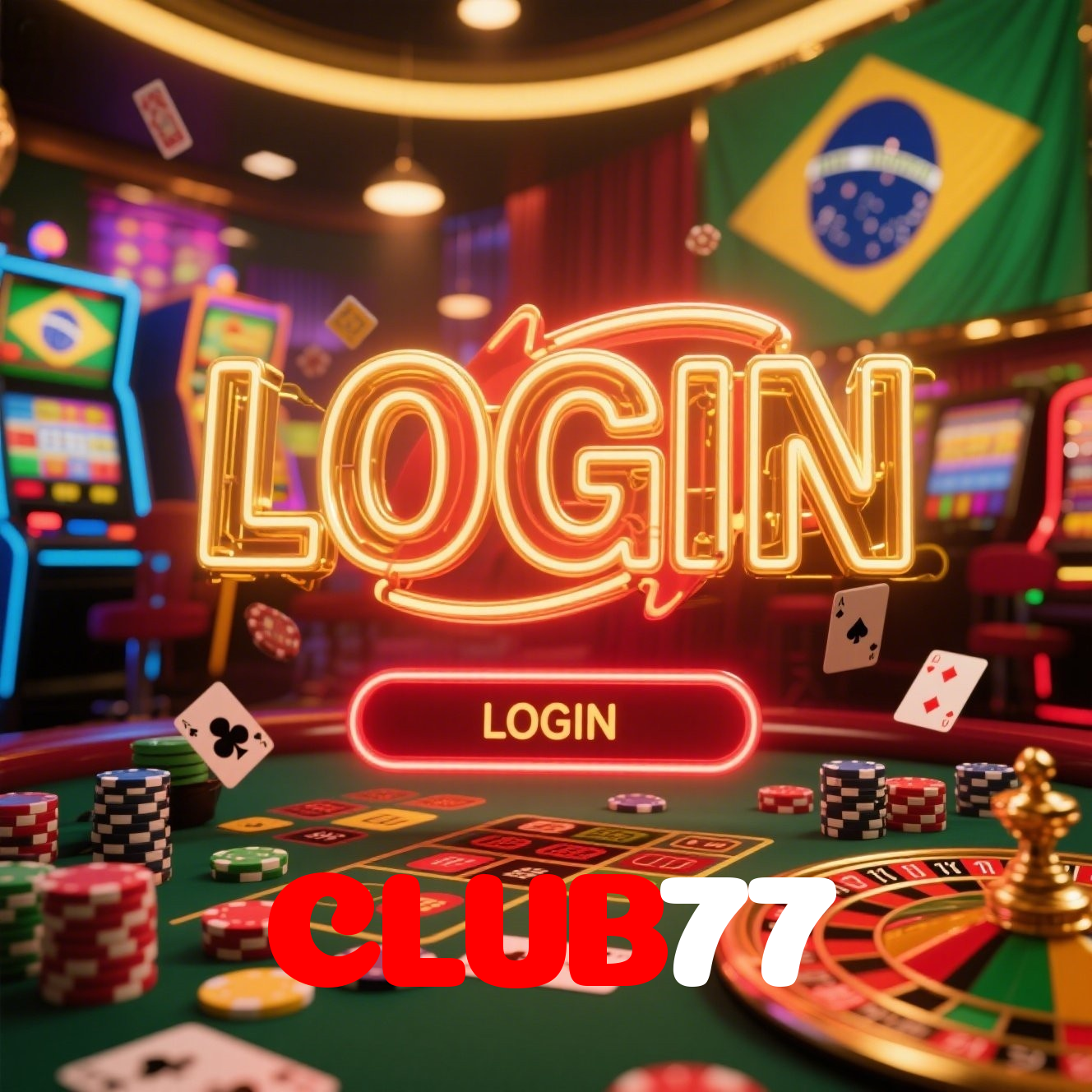 Problemas de Login no CLUB77