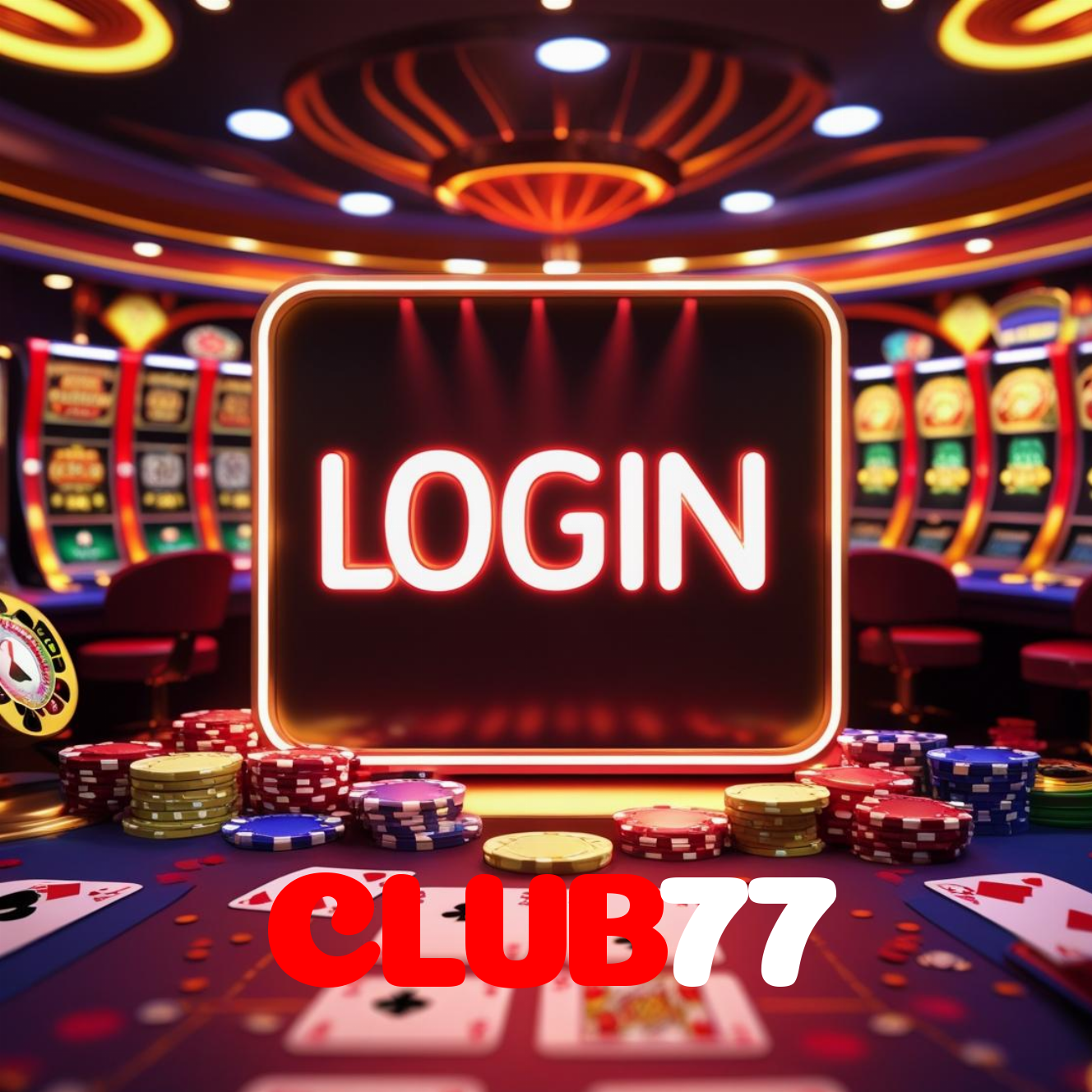 Login no CLUB77