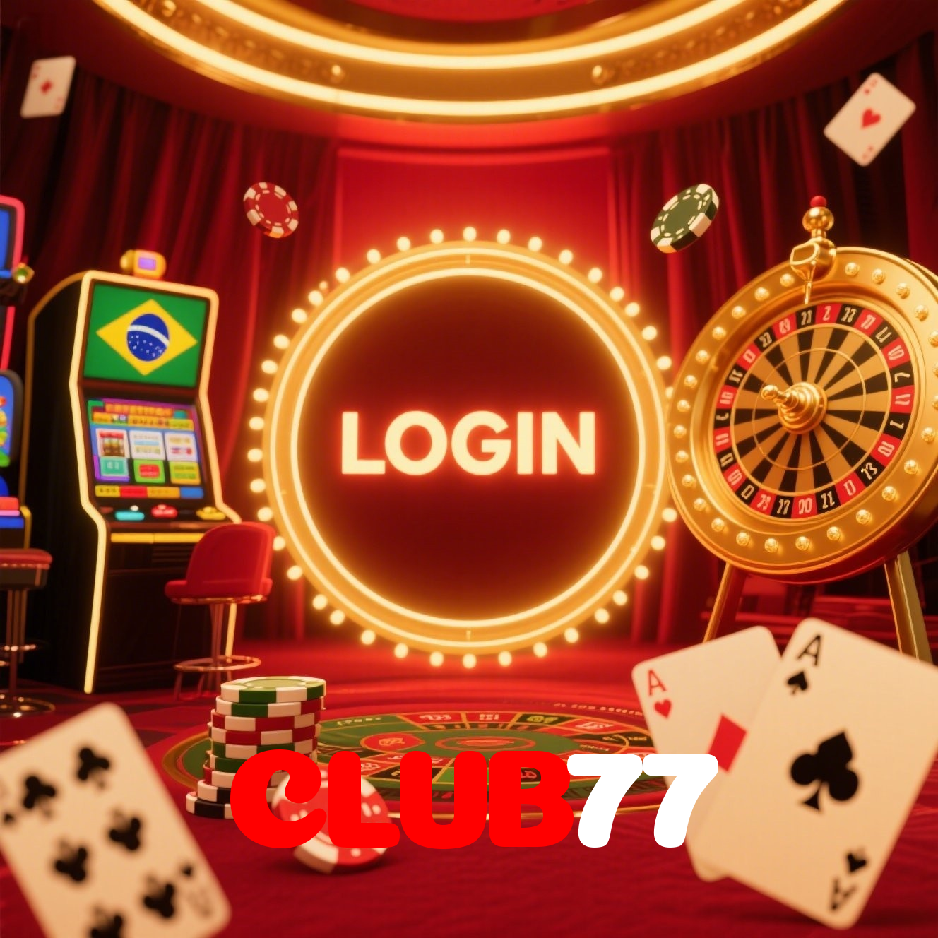 Login no CLUB77