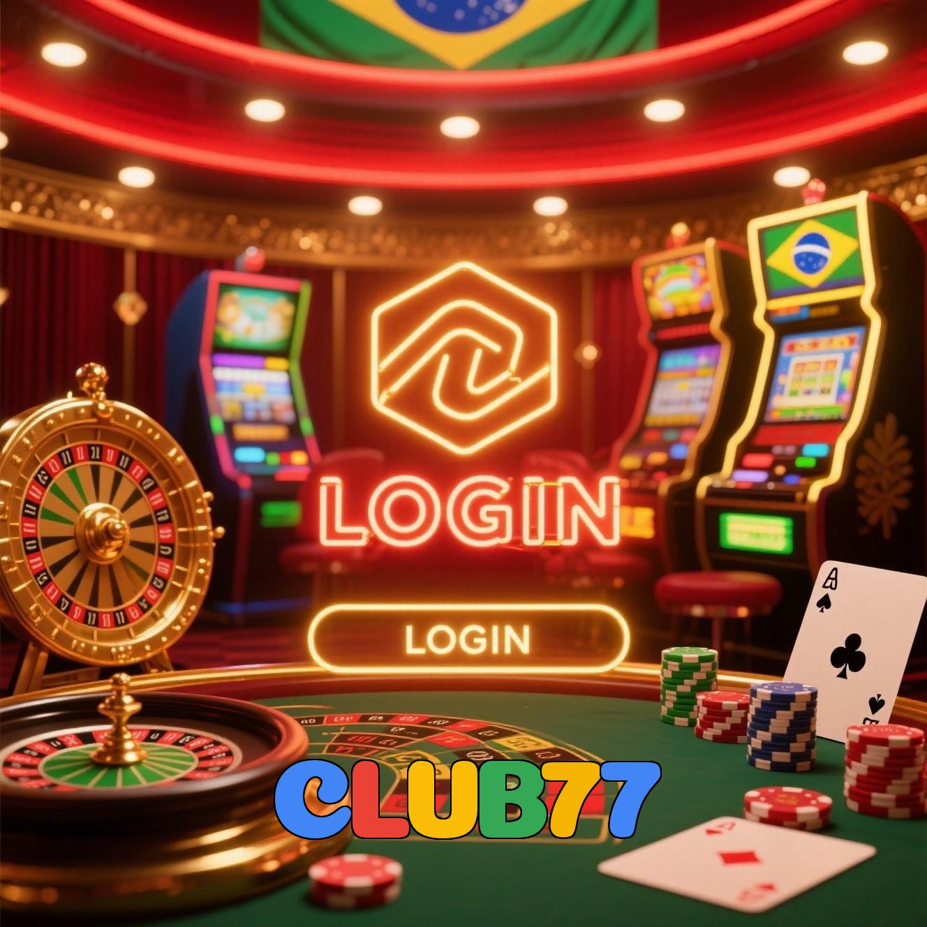 Login no CLUB77