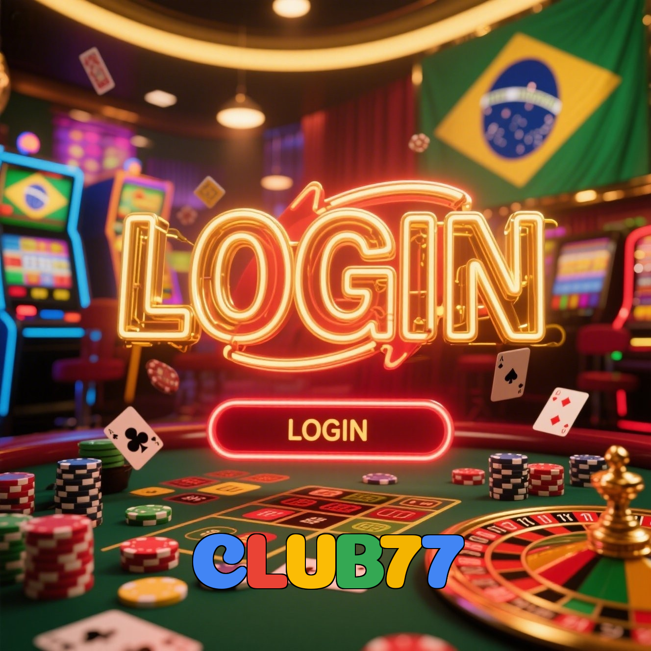 Login no CLUB77