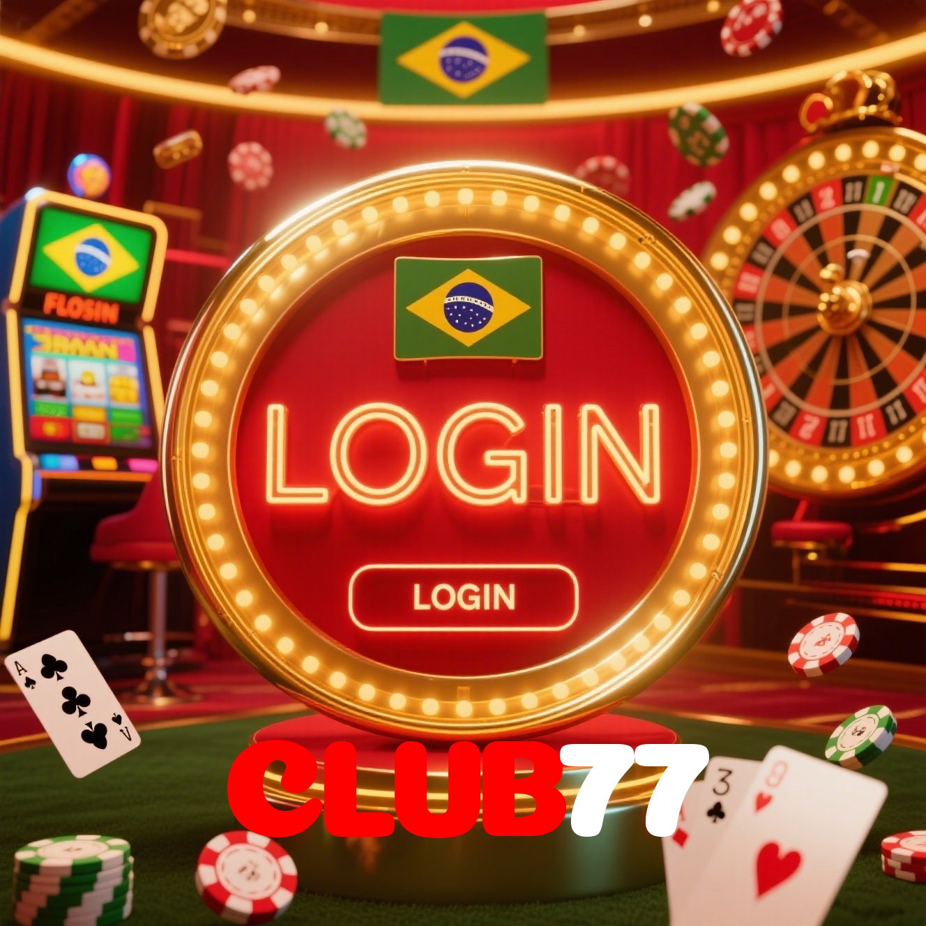 Login no CLUB77