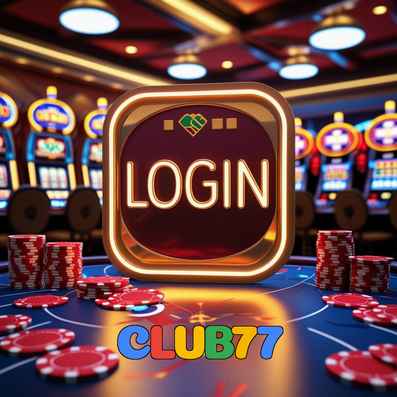 Login no CLUB77